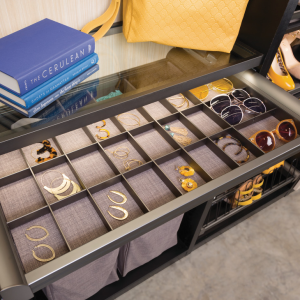 PULL-OUT  jewelery Shelf