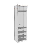Mix – Rod/shelf 96” Height