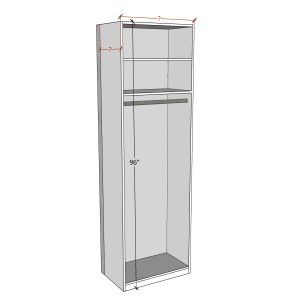 Single Rod 96” Height